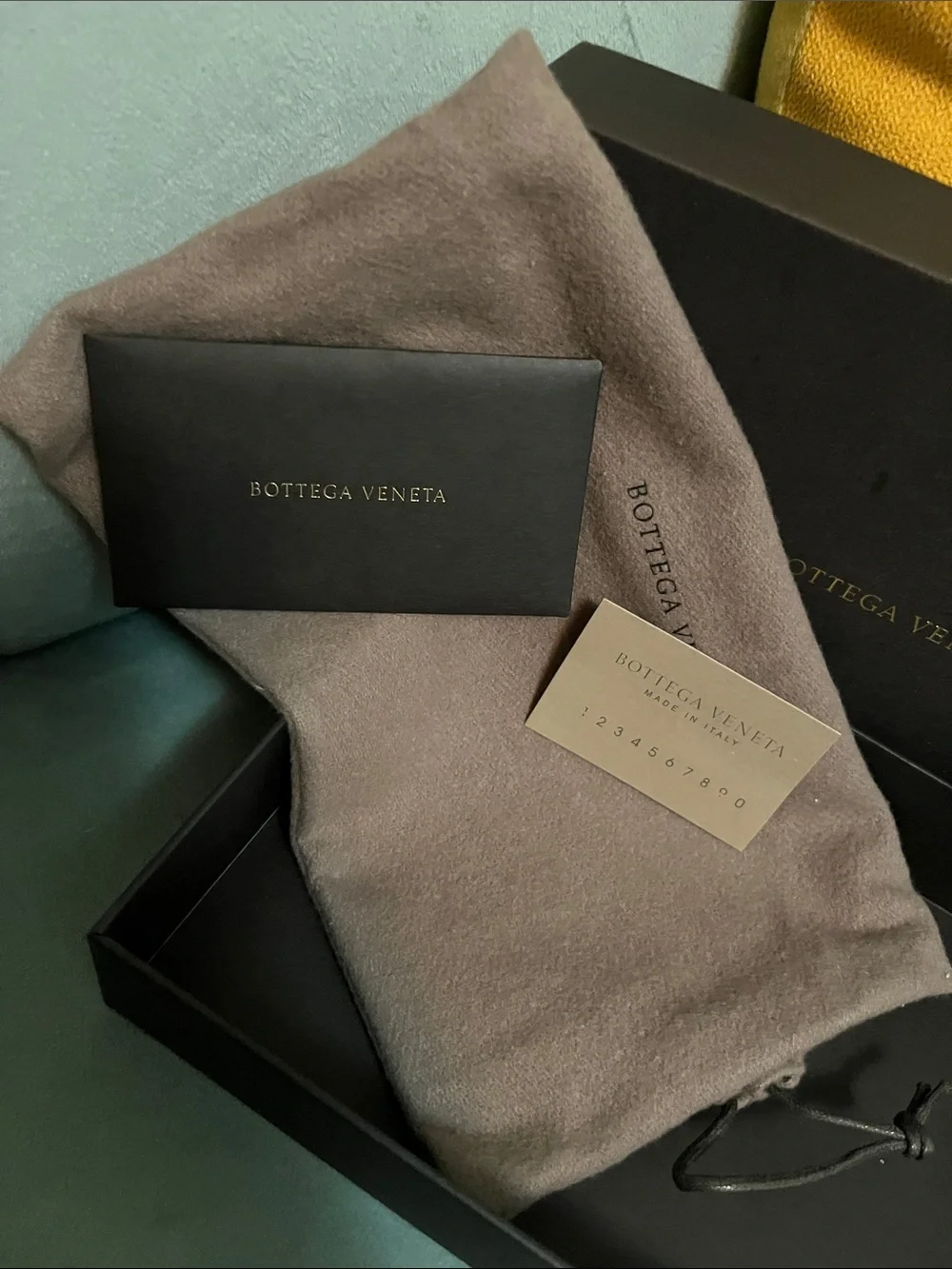 Bottega Veneta Black Intrecciato Zip Around Wallet